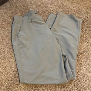 UA golf grey pants performance